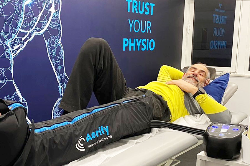 μπότες πρεσσοθεραπείας